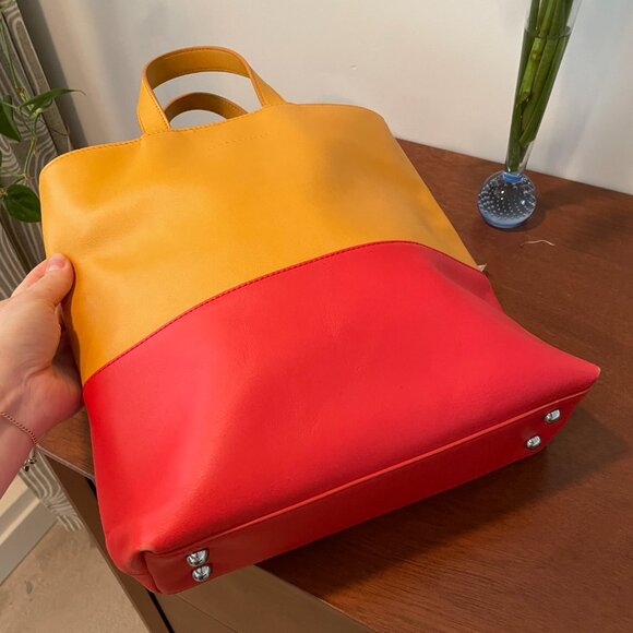 simon miller hand bag retails $395 - leather, retro - Picture 5 of 10